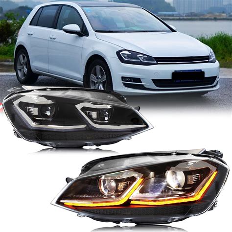 golf 7 facelift lampadine fendi|inginuity time LED Facelift Headlights fit for Volkswagen Golf 7 VII .